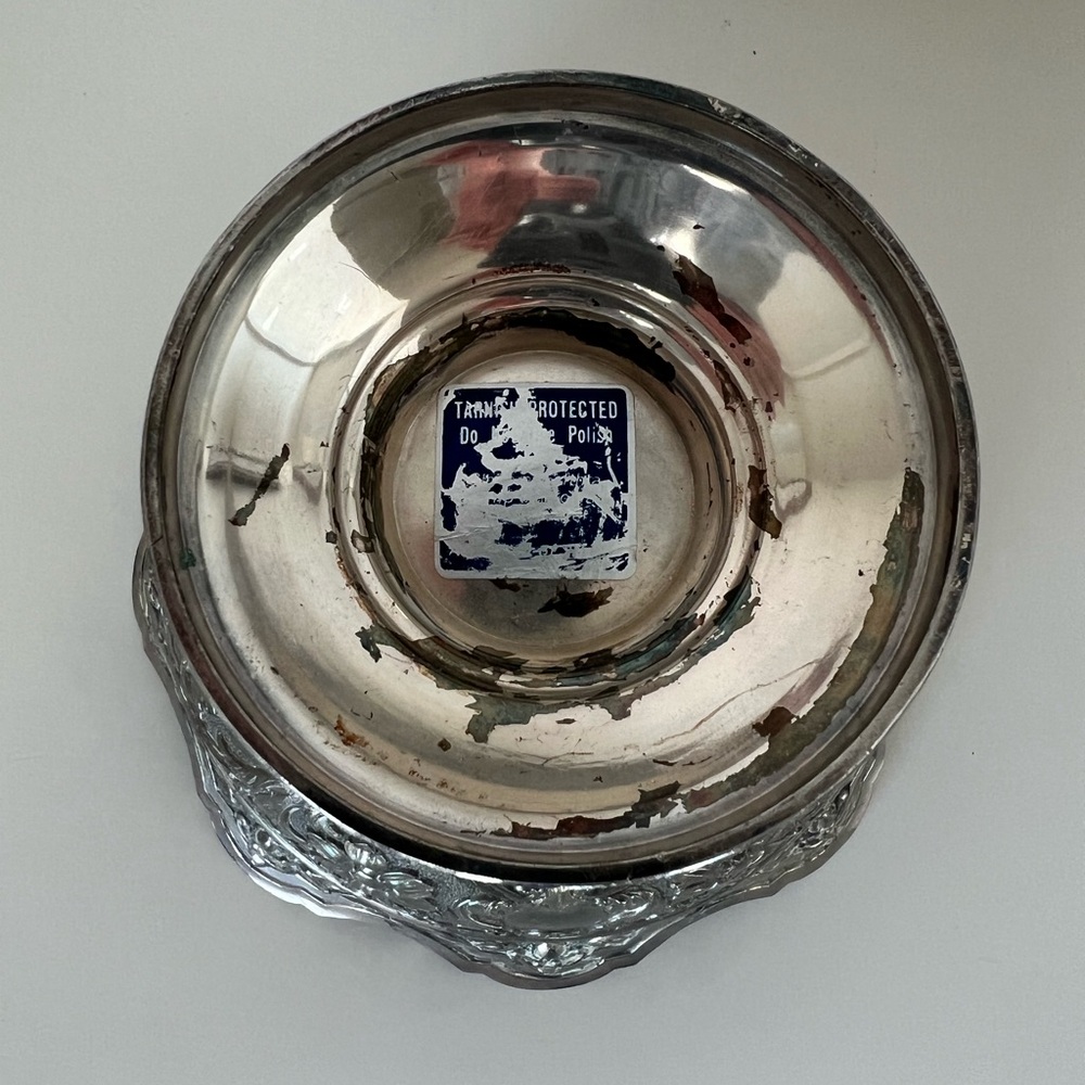 Vintage Silver Decorative Bowl - Picture 7 of 7